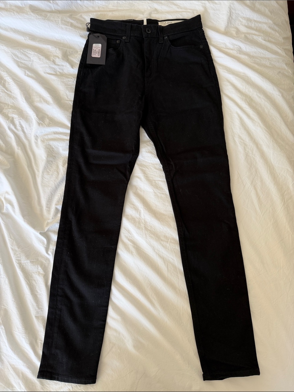 rag & bone Women's Skinny Jeans in Black
